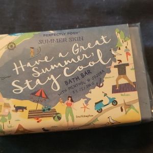 Jojoba and menthol soap